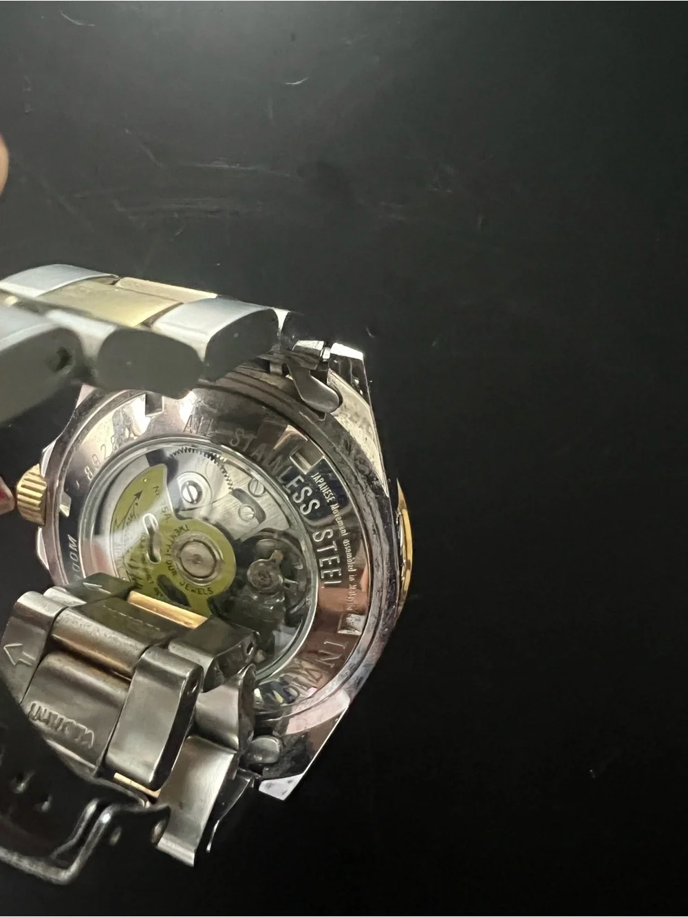 Invicta two tone stainless watch